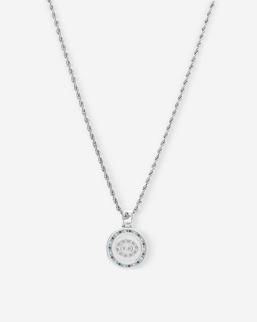 Solar Medallion 10:10 Zilverkleurig Ketting