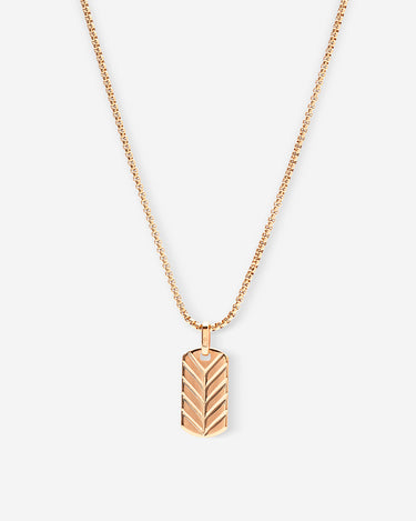 Shadow Arrow Rosé Goudkleurig Ketting
