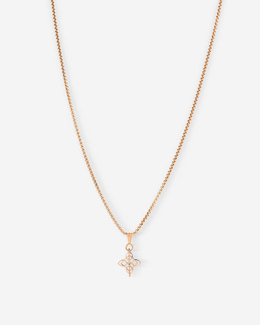 Celestia Rosé Goudkleurig Ketting - roanross sieraden, luxe heren sieraden, premium kwaliteit sieraden