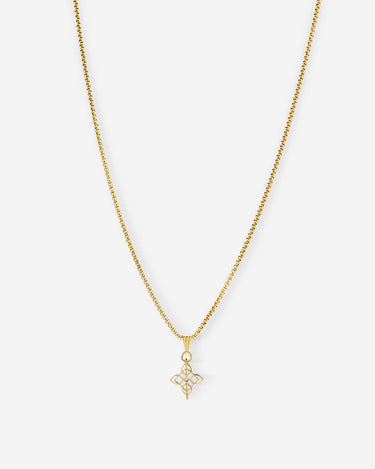 Celestia Gold Goudkleurig Ketting - roanross sieraden, handgemaakte sieraden, luxe heren sieraden