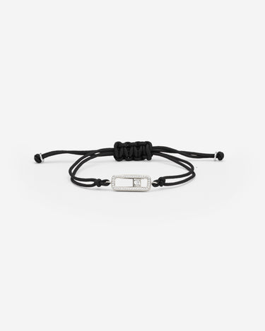 Celestial Balance Zilver Zwart Armband.