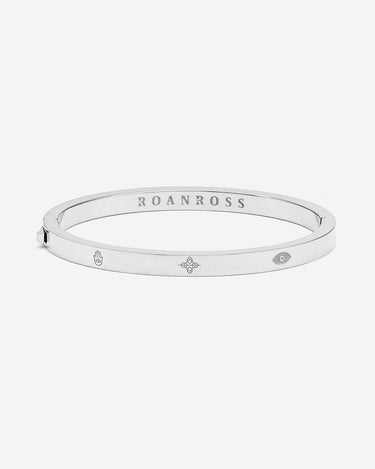 Celestia Guard Zilverkleurige Bangle Armband